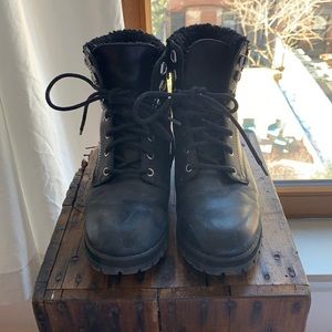 Aldo lace-up boots